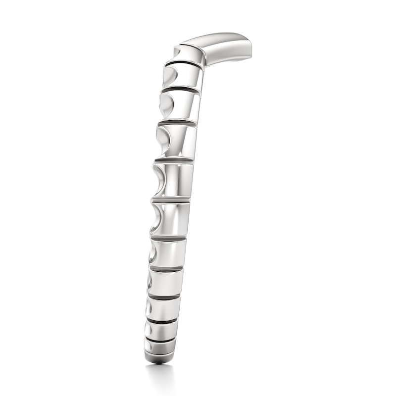 Main Image 3 of J'Lure Contour Wedding Band 18K White Gold