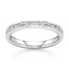 Thumbnail Image 1 of J'Lure Baguette & Round-Cut Lab-Grown Diamond Wedding Band 3/8 ct tw 18K White Gold
