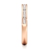 Thumbnail Image 3 of J'Lure Baguette & Round-Cut Lab-Grown Diamond Wedding Band 3/8 ct tw 18K Rose Gold