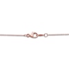 Thumbnail Image 3 of Heart-Shaped Natural Morganite & Diamond Accent Necklace 10K Rose Gold 18"