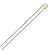 Thumbnail Image 3 of Engravable Name Bar Necklace with Heart Cutout 14K Yellow Gold 18"