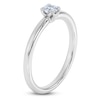 Thumbnail Image 2 of Round-Cut Diamond Solitaire Engagement Ring 1/4 ct tw 14K White Gold (I2/I)