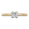 Thumbnail Image 3 of Princess-Cut Diamond Solitaire Engagement Ring 1/2 ct tw 14K Yellow Gold (I2/I)