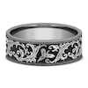 Thumbnail Image 3 of Men's Scrollwork & Birds Comfort-Fit Wedding Band Tungsten Carbide 7mm