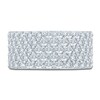 Thumbnail Image 3 of Lab-Grown Diamond Multi-Row Anniversary Ring 2 ct tw 14K White Gold