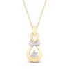 Thumbnail Image 1 of Captivate Diamond Necklace 1/4 ct tw 14K Two-Tone Gold 18"