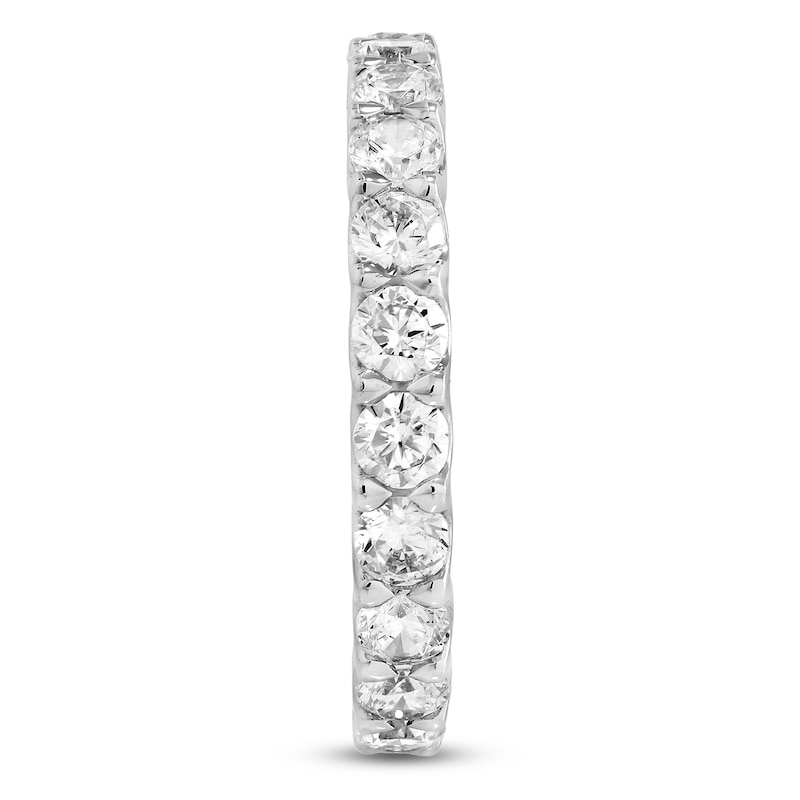 Main Image 3 of Lab-Grown Diamond Eternity Band 1-5/8 ct tw Platinum