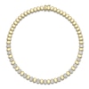 Thumbnail Image 1 of Shy ICON Lumeria Baguette & Round-Cut Diamond Pillow Link Necklace 1-3/4 ct tw 14K Yellow Gold 17" B22001093V4Z17