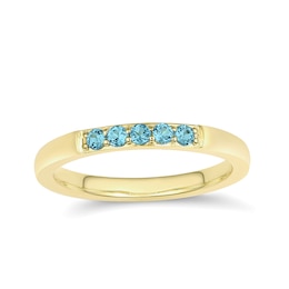 Stackable Birthstone Ring (1 Stone)
