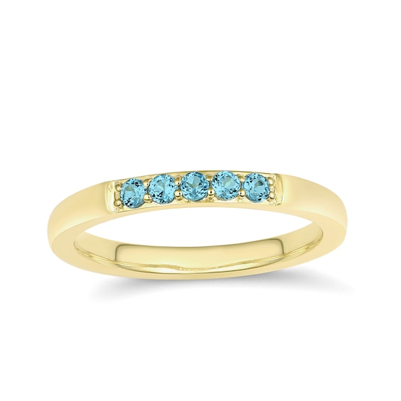 Stackable Birthstone Ring (1 Stone)