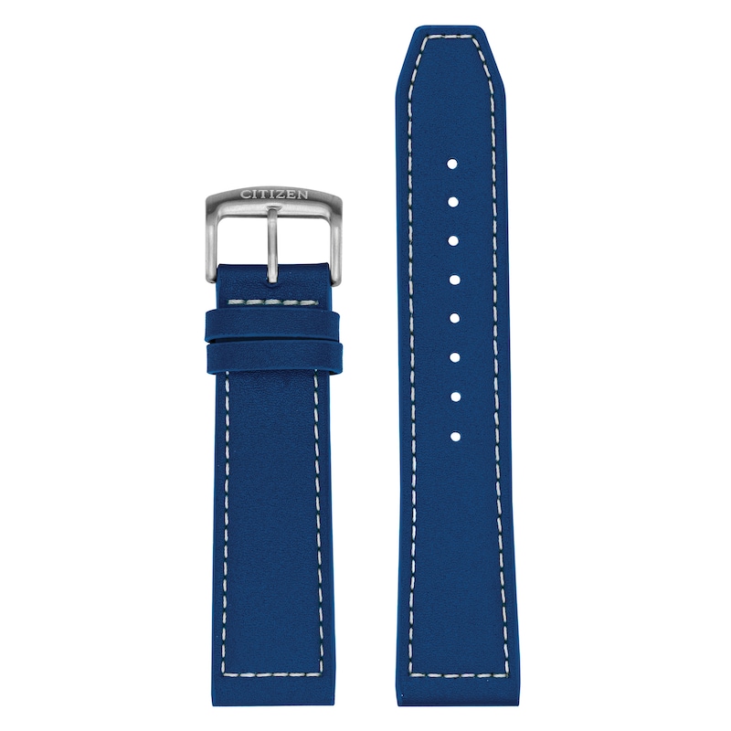 Main Image 1 of Citizen CZ Smart Replacement Strap Blue Leather 59-S54437
