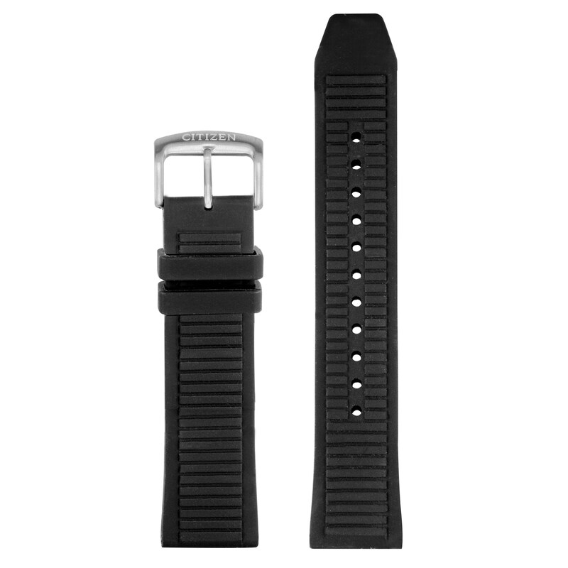 Main Image 1 of Citizen CZ Smart Replacement Black Silicone Strap 59-S54434