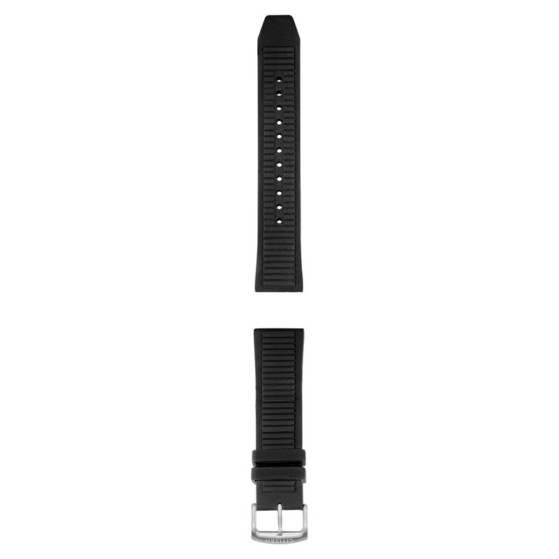 Main Image 2 of Citizen CZ Smart Replacement Black Silicone Strap 59-S54434