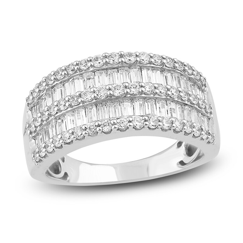 Main Image 1 of Diamond Anniversary Band 1-1/2 ct tw Round 14K White Gold