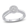 Diamond Engagement Ring 3/8 ct tw Round 10K White Gold