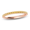 Thumbnail Image 0 of Juliette Maison Natural Citrine Eternity Ring 10K Rose Gold