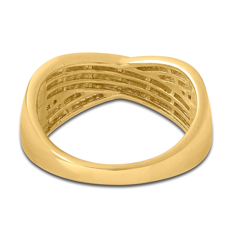 Main Image 3 of Diamond Anniversary Band 1/3 ct tw Round 14K Yellow Gold