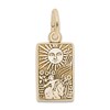 Tarot Charm 14K Yellow Gold