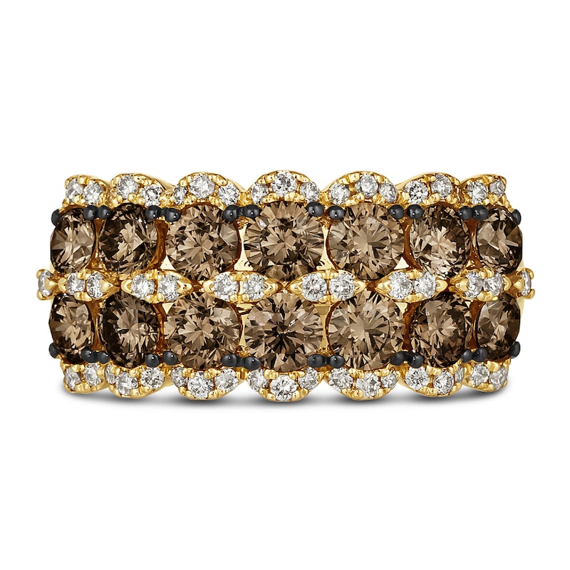Main Image 2 of Le Vian Diamond Ring 2-1/2 ct tw Round 14K Honey Gold