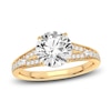 Thumbnail Image 1 of Lab-Grown Diamond Engagement Ring 2-1/3 ct tw Round 14K Yellow Gold