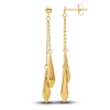 Thumbnail Image 1 of High-Polish Dangle Earrings 14K Yellow Gold