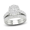 Thumbnail Image 0 of Diamond Bridal Set 2 ct tw Round 14K White Gold