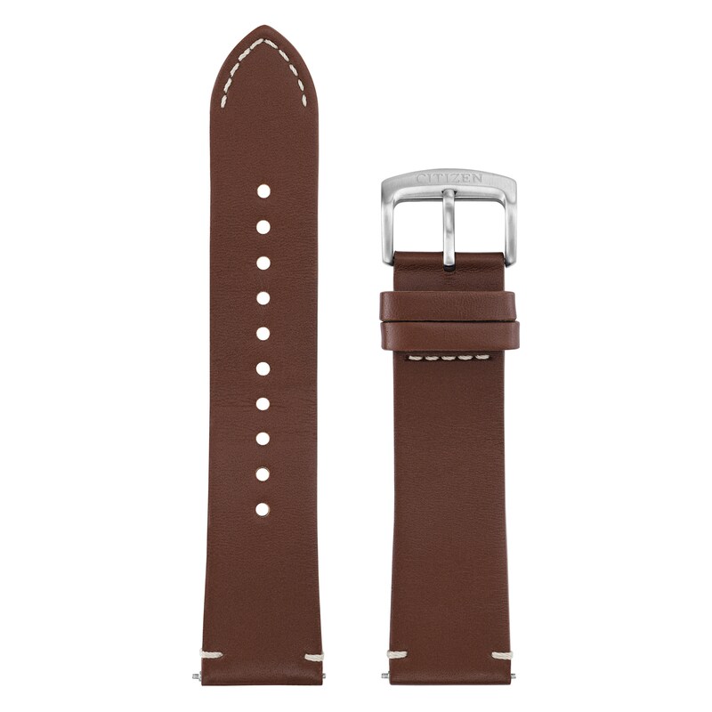 Main Image 1 of Citizen CZ Smart Replacement Strap Brown Leather 59-0032H-01
