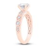 Thumbnail Image 2 of Diamond Milgrain Engagement Ring 1-1/5 ct tw Round 14K Rose Gold