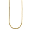 Thumbnail Image 2 of High-Polish Wheat Chain Necklace 24K Yellow Gold 18" 2.5mm