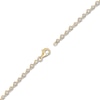 Thumbnail Image 3 of Diamond Bezel Tennis Necklace 3 ct tw 14K Yellow Gold 24"