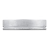 Thumbnail Image 3 of High-Polish Beveled Wedding Band 14K White Gold 4.9mm