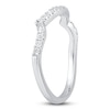 Thumbnail Image 2 of Diamond Wedding Band 1/4 ct tw 14K White Gold