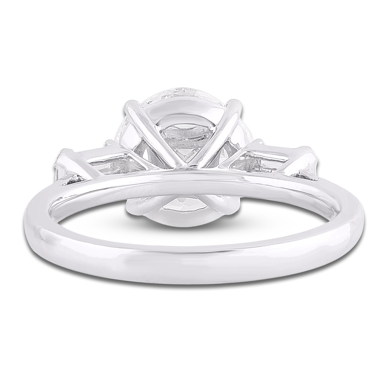 Main Image 3 of Princess & Marquise-Cut Multi-Diamond Center Engagement Ring 1 ct tw 14K White Gold