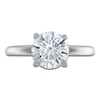 Thumbnail Image 3 of Certified Round Diamond Solitaire Engagement Ring 2 ct tw 14K White Gold (I/I1)