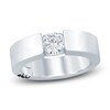 Thumbnail Image 1 of Pnina Tornai Men's Round-Cut Lab-Grown Diamond Solitaire Anniversary Band 1-1/6 ct tw 14K White Gold