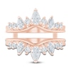 Thumbnail Image 3 of Pnina Tornai Pear-Shaped & Round-Cut Diamond Enhancer Ring 1-1/4 ct tw 14K Rose Gold