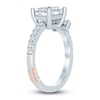 Thumbnail Image 2 of Pnina Tornai Emerald-Cut Lab-Grown Diamond Engagement Ring 1-7/8 ct tw 14K White Gold