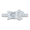 Thumbnail Image 3 of Pnina Tornai Emerald-Cut Lab-Grown Diamond Engagement Ring 1-7/8 ct tw 14K White Gold