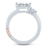 Thumbnail Image 4 of Pnina Tornai Emerald-Cut Lab-Grown Diamond Engagement Ring 1-7/8 ct tw 14K White Gold