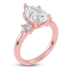 Thumbnail Image 2 of Pear-Shaped Created By Jared Studio Lab-Grown Diamond Engagement Ring 3-1/6 ct tw 14K Rose Gold