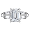 Thumbnail Image 3 of Emerald-Cut Created By Jared Studio Lab-Grown Diamond Engagement Ring 4-1/2 ct tw 14K White Gold