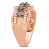 Thumbnail Image 3 of Le Vian Diamond Five-Stone Ring 1-3/4 ct tw 14K Strawberry Gold