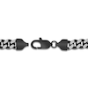 Thumbnail Image 3 of Men's Curb Chain Bracelet 10.5mm Black Ion-Plated Stainless Steel 8.5"