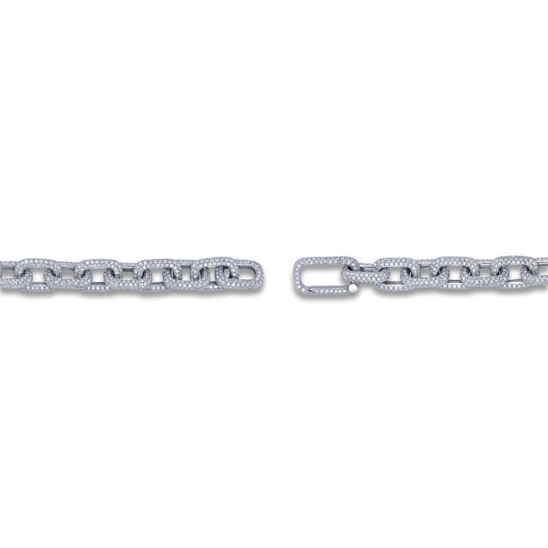 Main Image 3 of Shy Creation Diamond Chain Link Bracelet 7-1/10 ct tw 14K White Gold 7&quot; SC55022811