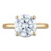 Thumbnail Image 3 of Round-Cut Lab-Grown Diamond Solitaire Plus Engagement Ring 2 ct tw 18K Yellow Gold (VS2/F)