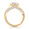 Thumbnail Image 2 of J'Lure Lab-Grown Diamond Hexagon Brilliant-Cut Engagement Ring 3-1/2 ct tw 18K Yellow Gold