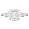 Thumbnail Image 3 of Pnina Tornai Princess-Cut Diamond Halo Engagement Ring 7/8 ct tw 14K Rose Gold