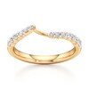 Thumbnail Image 1 of J'Lure Lab-Grown Diamond Contour Wedding Band 1/3 ct tw 18K Yellow Gold
