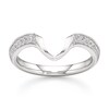 Thumbnail Image 1 of J'Lure Lab-Grown Diamond Contour Wedding Band 1/6 ct tw 18K White Gold
