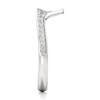 Thumbnail Image 3 of J'Lure Lab-Grown Diamond Contour Wedding Band 1/6 ct tw 18K White Gold